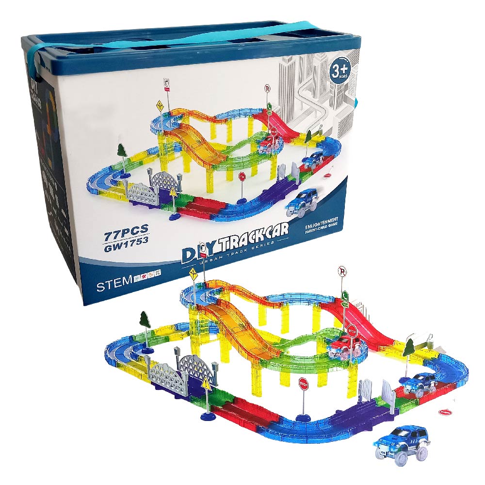 Foto 7 | Pista de Bloques Magnéticos Chic Fantasy P77 para Construir Multicolor