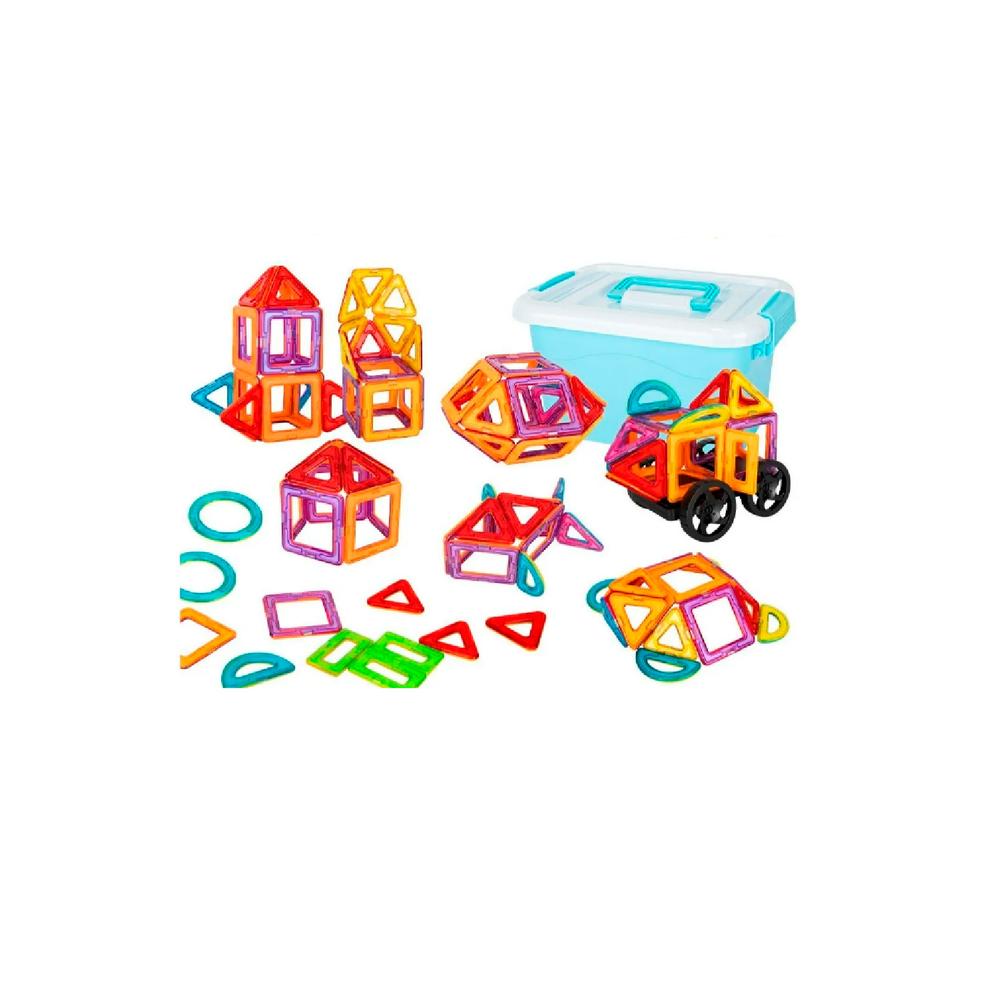 Foto 9 pulgar | Juego de Bloques Magnéticos Yei YEI-BM1ML Multicolor 100 Piezas