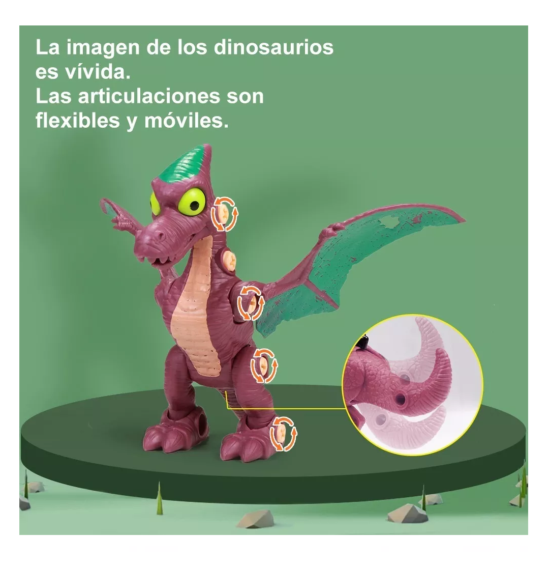 Foto 3 pulgar | Jurassic World Juego De Construcción Infantil 74 Piezas