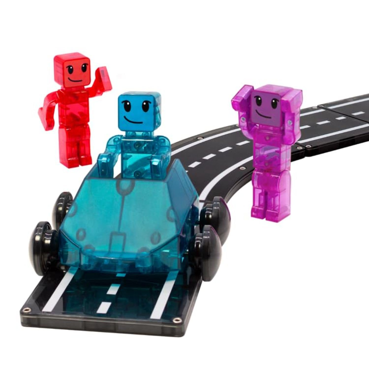 Foto 6 | Venta Internacional - Set De Construcción Magnética Magna-tiles Dashers 6 Piezas