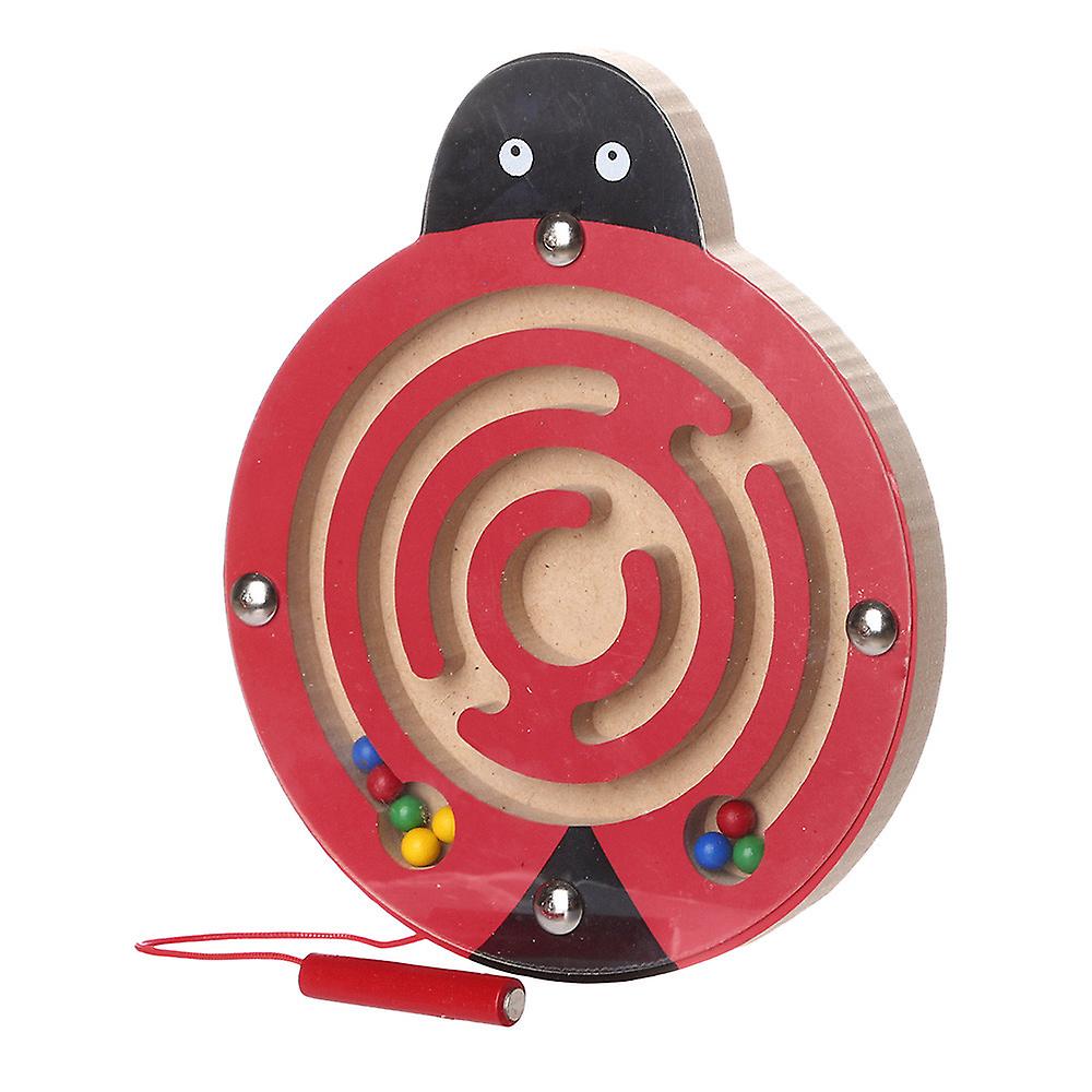 Foto 3 pulgar | Venta Internacional - Juguete De Laberinto Magnético Para Niños, Juego De Madera, Intelecto De Madera