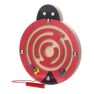 Foto 2 | Venta Internacional - Juguete De Laberinto Magnético Para Niños, Juego De Madera, Intelecto De Madera