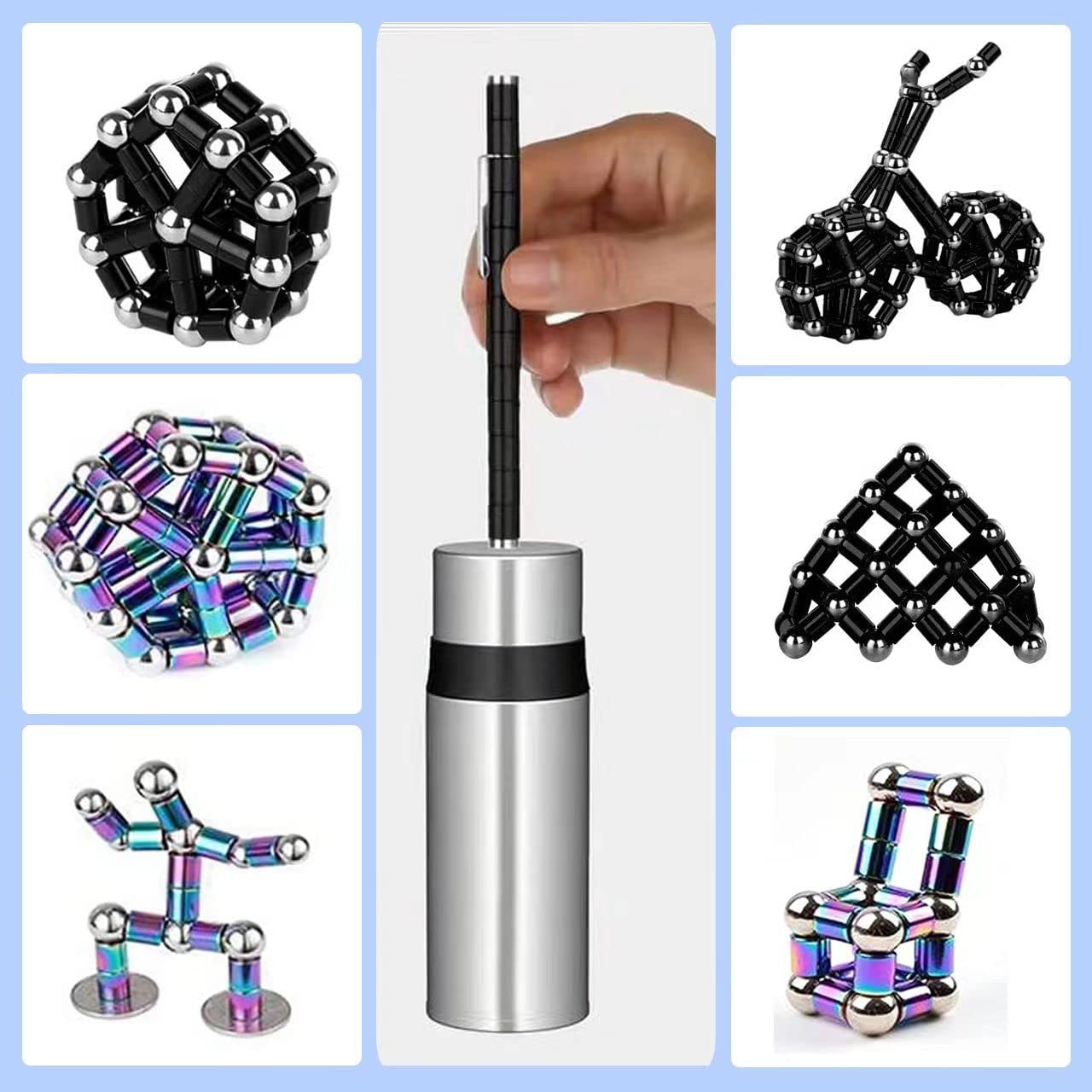 Foto 3 pulgar | Venta Internacional - Bolígrafo Magnético De Descompresión Fidget Pen Vywmna De Metal