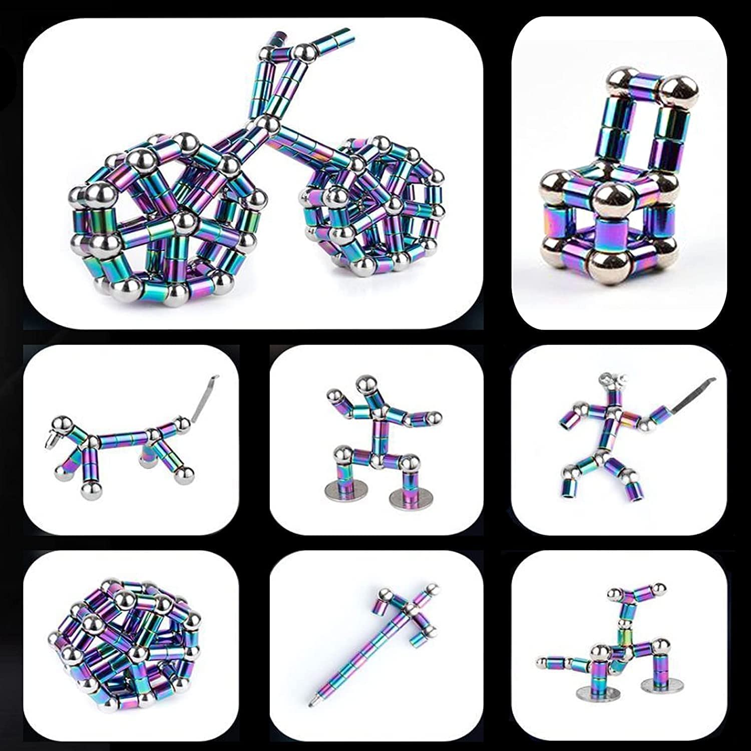 Foto 4 pulgar | Venta Internacional - Bolígrafo Magnético De Descompresión Fidget Pen Vywmna De Metal