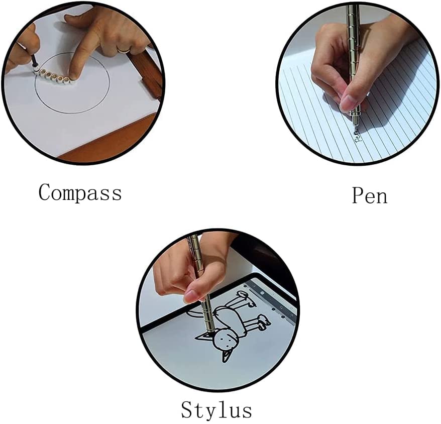 Foto 5 pulgar | Venta Internacional - Bolígrafo Magnético De Descompresión Fidget Pen Vywmna De Metal