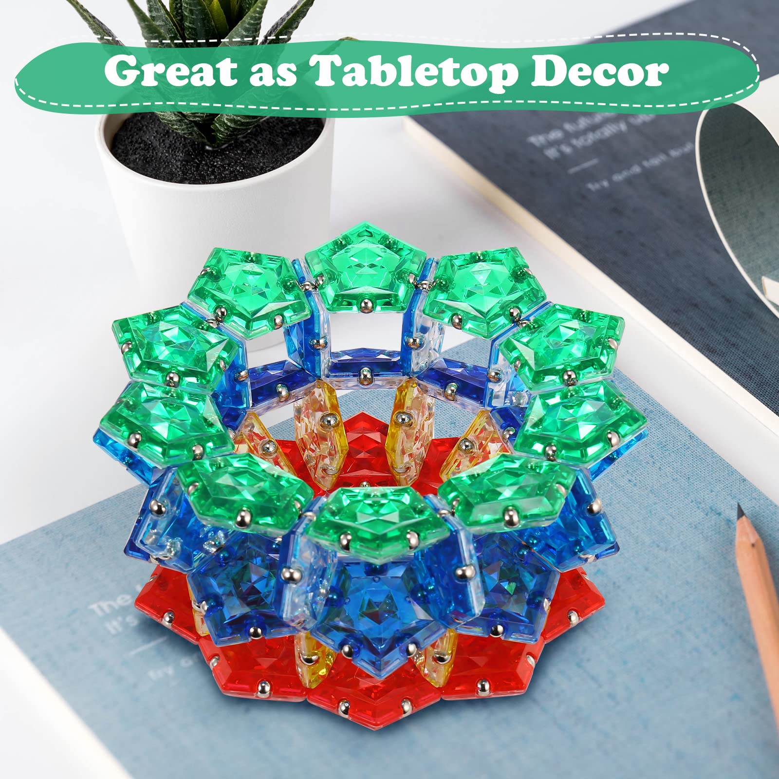 Foto 6 pulgar | Venta Internacional - Magnet Fidget Toy Roomyroc Magnetic Fidget Sphere Crystal Gr