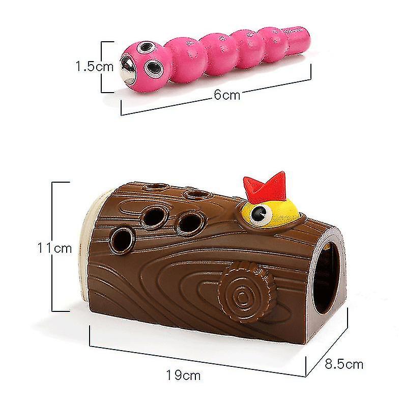 Foto 3 pulgar | Venta Internacional - Juego De Gusanos Magnéticos Toy Montessori Para Niños Pequeños De 2 Años