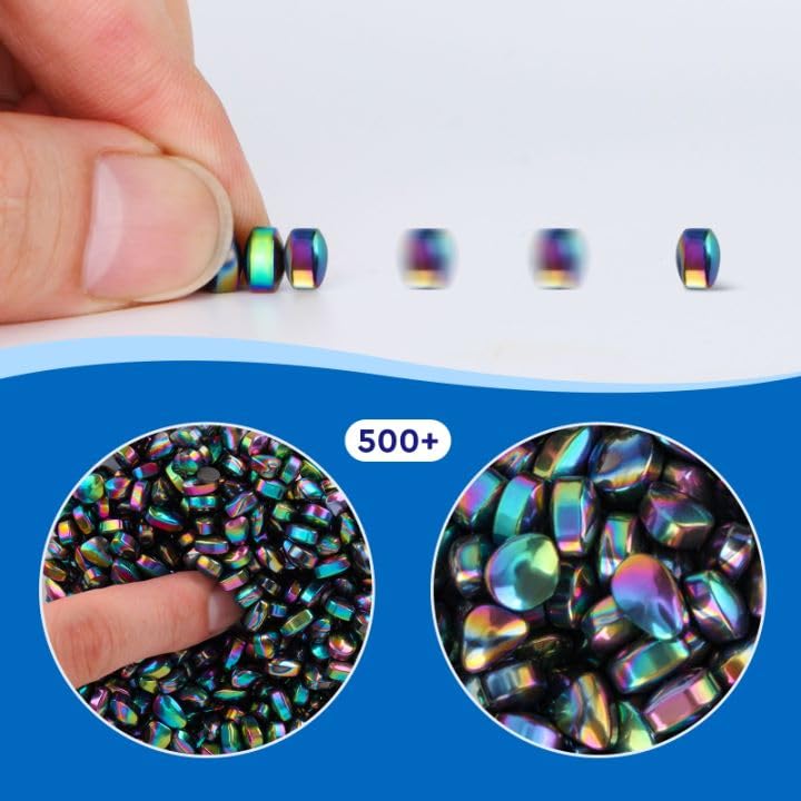 Foto 5 pulgar | Venta Internacional - Masilla De Ferrita Dyrdm Colorida Con Más De 500 Piedras Magnéticas Débiles