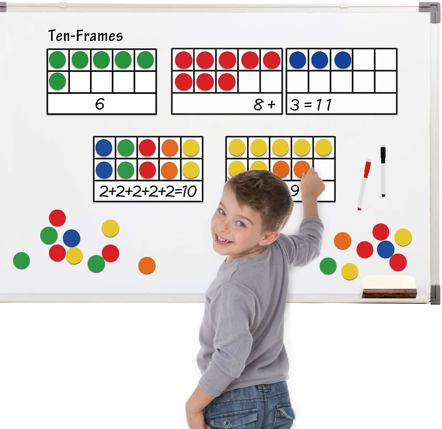 Foto 1 | Venta Internacional - Set Magnético De Diez Cuadros Math Manipulatives Giant