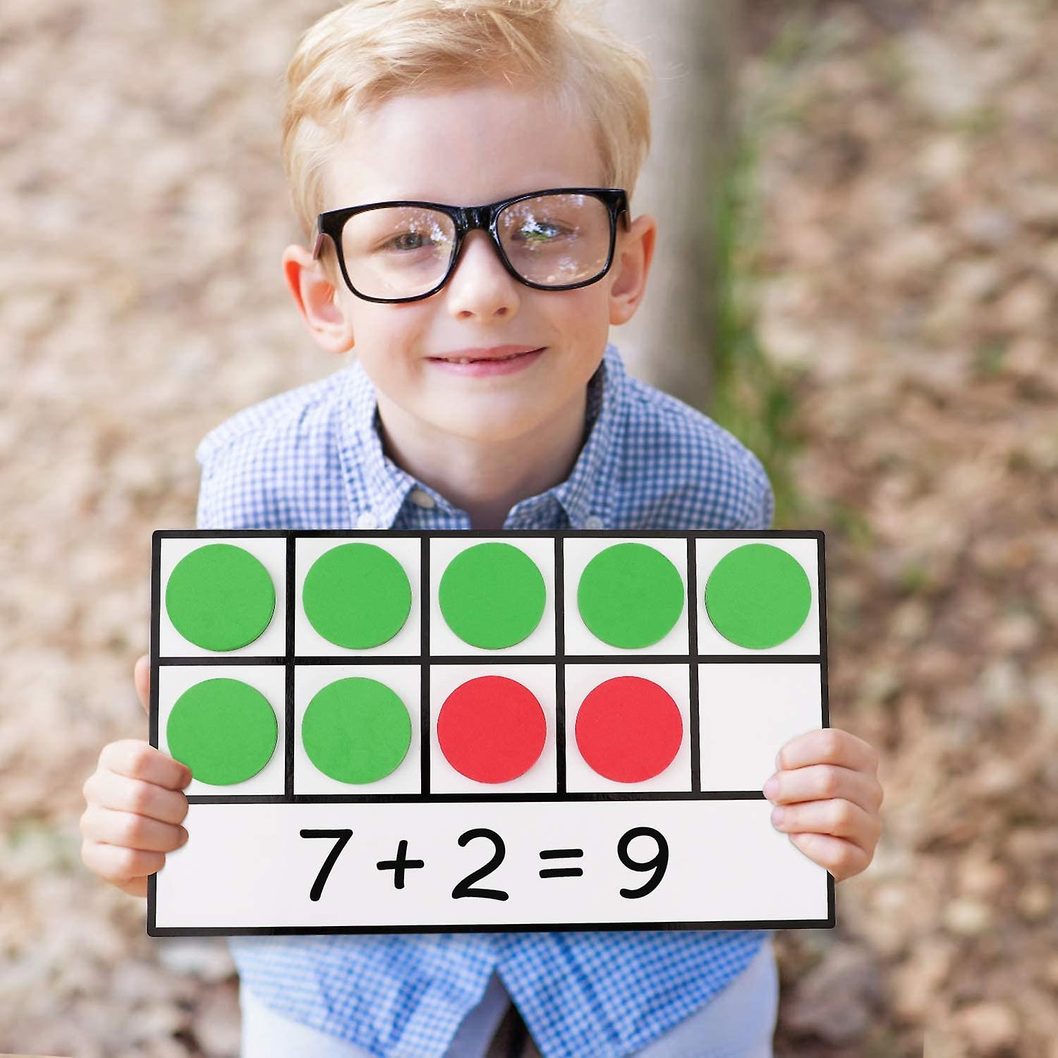 Foto 4 | Venta Internacional - Set Magnético De Diez Cuadros Math Manipulatives Giant