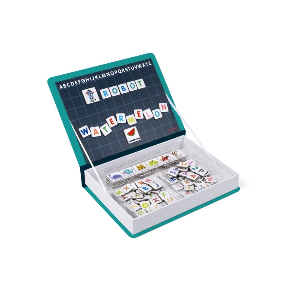 Foto 3 pulgar | Juego De Alfabeto Magnético Educativo Janod Magnetibook 143 Piezas - Venta Internacional.