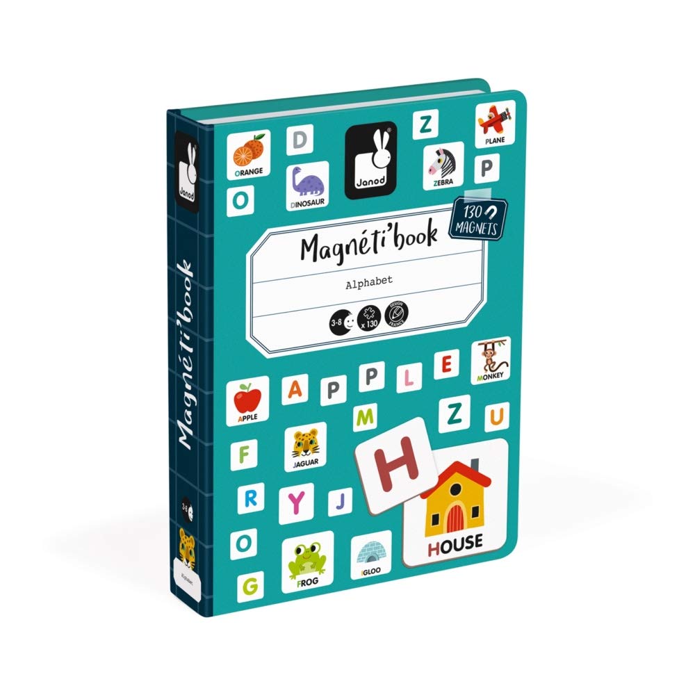 Foto 4 pulgar | Juego De Alfabeto Magnético Educativo Janod Magnetibook 143 Piezas - Venta Internacional.
