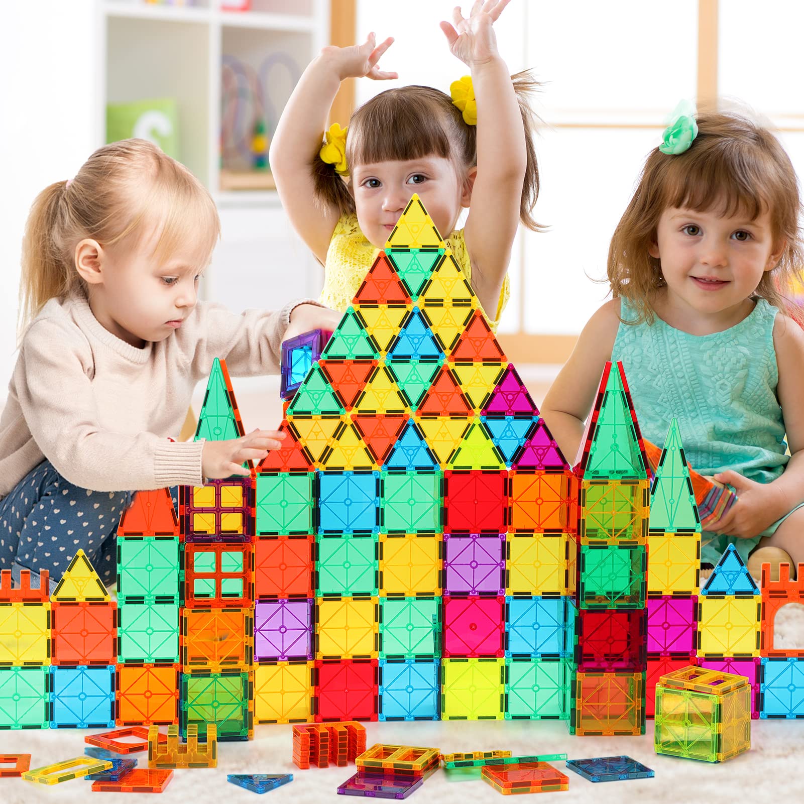 Foto 5 pulgar | Juego De Azulejos Magnéticos Gemmicc Advanced, 72 Piezas, Para Niños - Venta Internacional.
