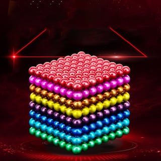 Foto 6 | Bolas Magnéticas, 512 Unidades, 1000 Bolas De Colores, Forma Magnética - Venta Internacional.