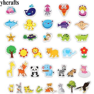 Foto 1 | Set Educativo De Animales Didácticos De Madera Magnética - Venta Internacional.