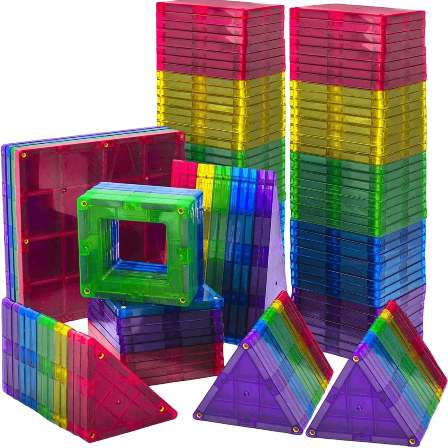Juego Avanzado de Bloques de Construcción con Mosaicos Magnéticos Play22 113 Piezas - Venta Internacional