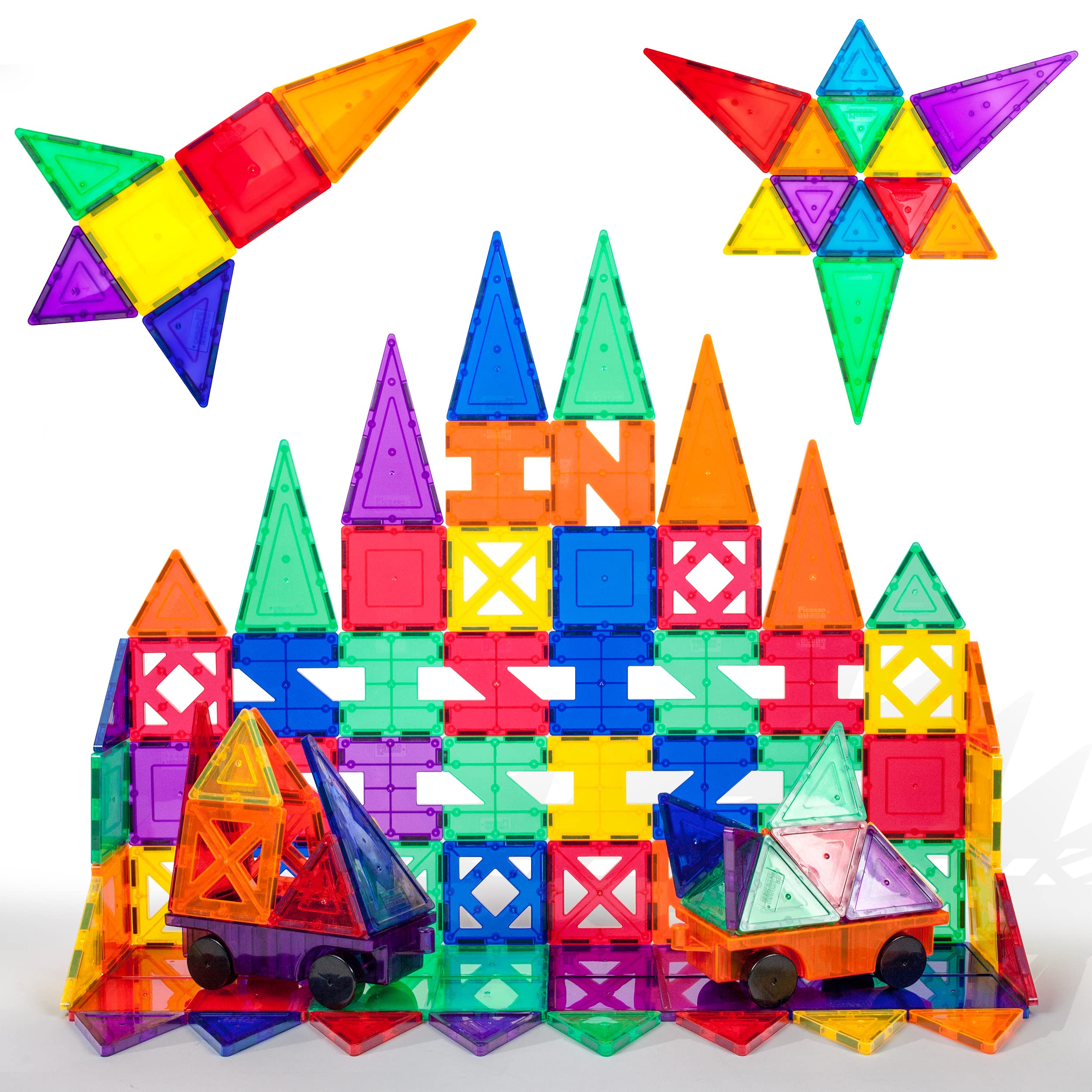 Set de Creatividad Building Blocks Picassotiles Pt82 Transparente - Venta Internacional