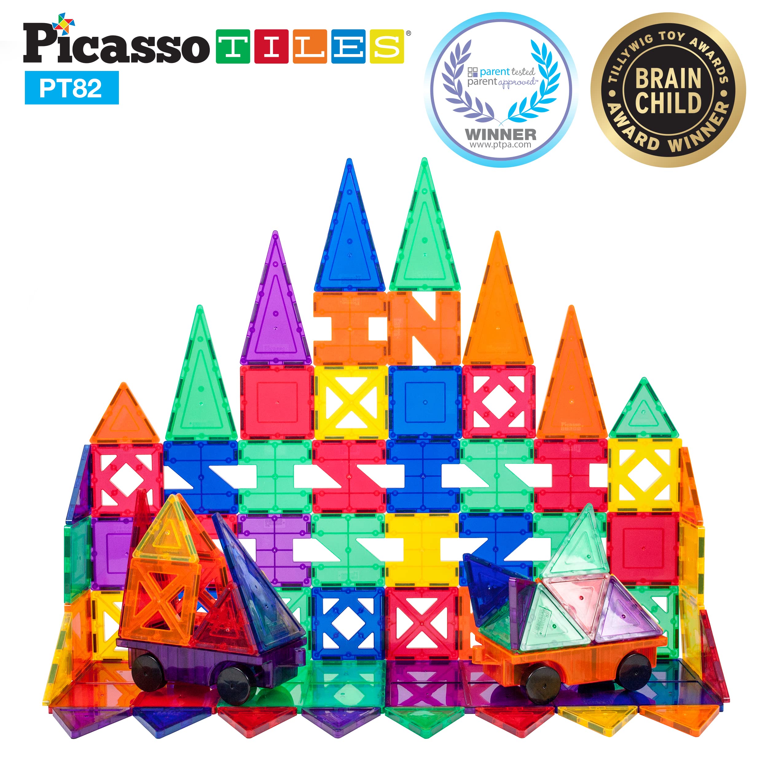 Foto 3 | Set de Creatividad Building Blocks Picassotiles Pt82 Transparente - Venta Internacional