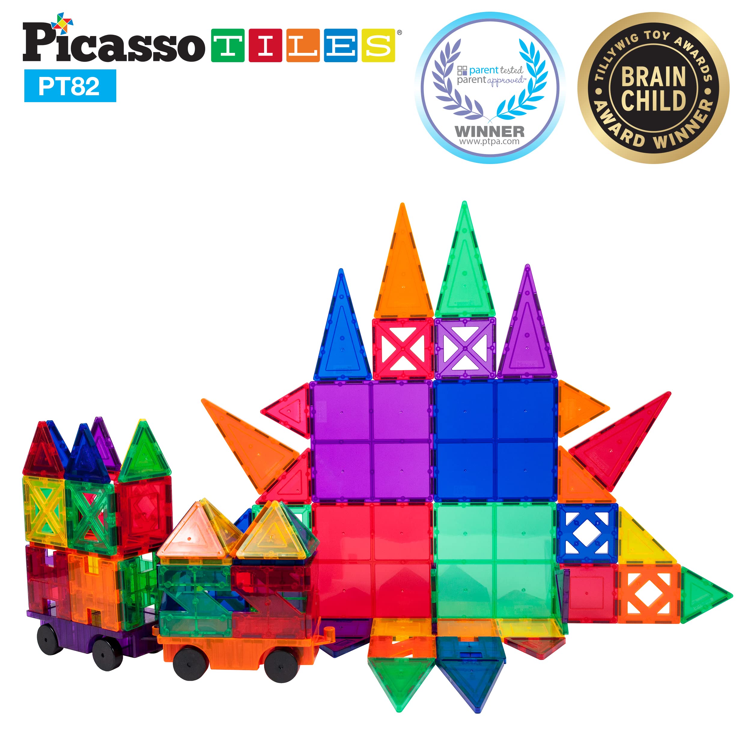 Foto 5 pulgar | Set de Creatividad Building Blocks Picassotiles Pt82 Transparente - Venta Internacional