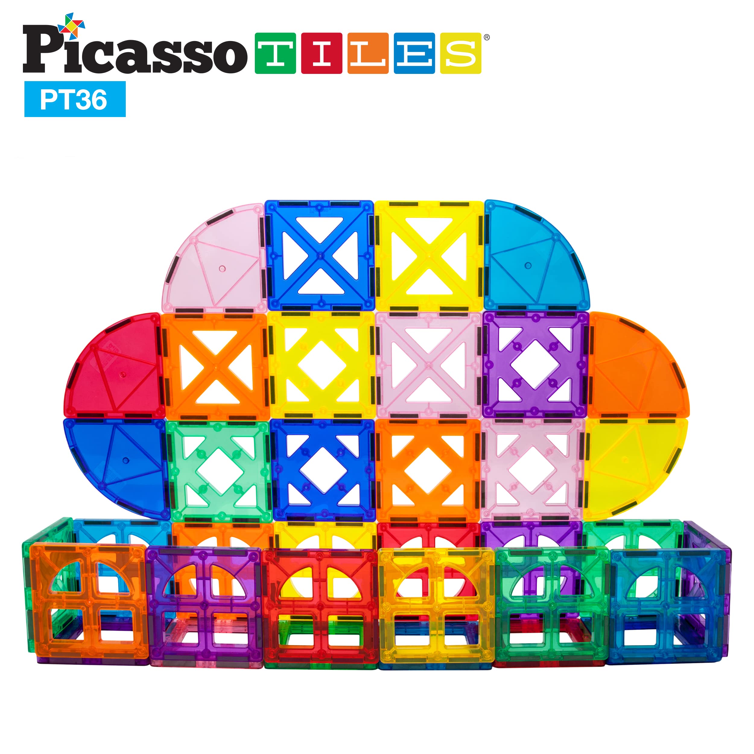 Foto 5 pulgar | Bloques de Construcción Picassotiles Magnéticos-Venta Internacional