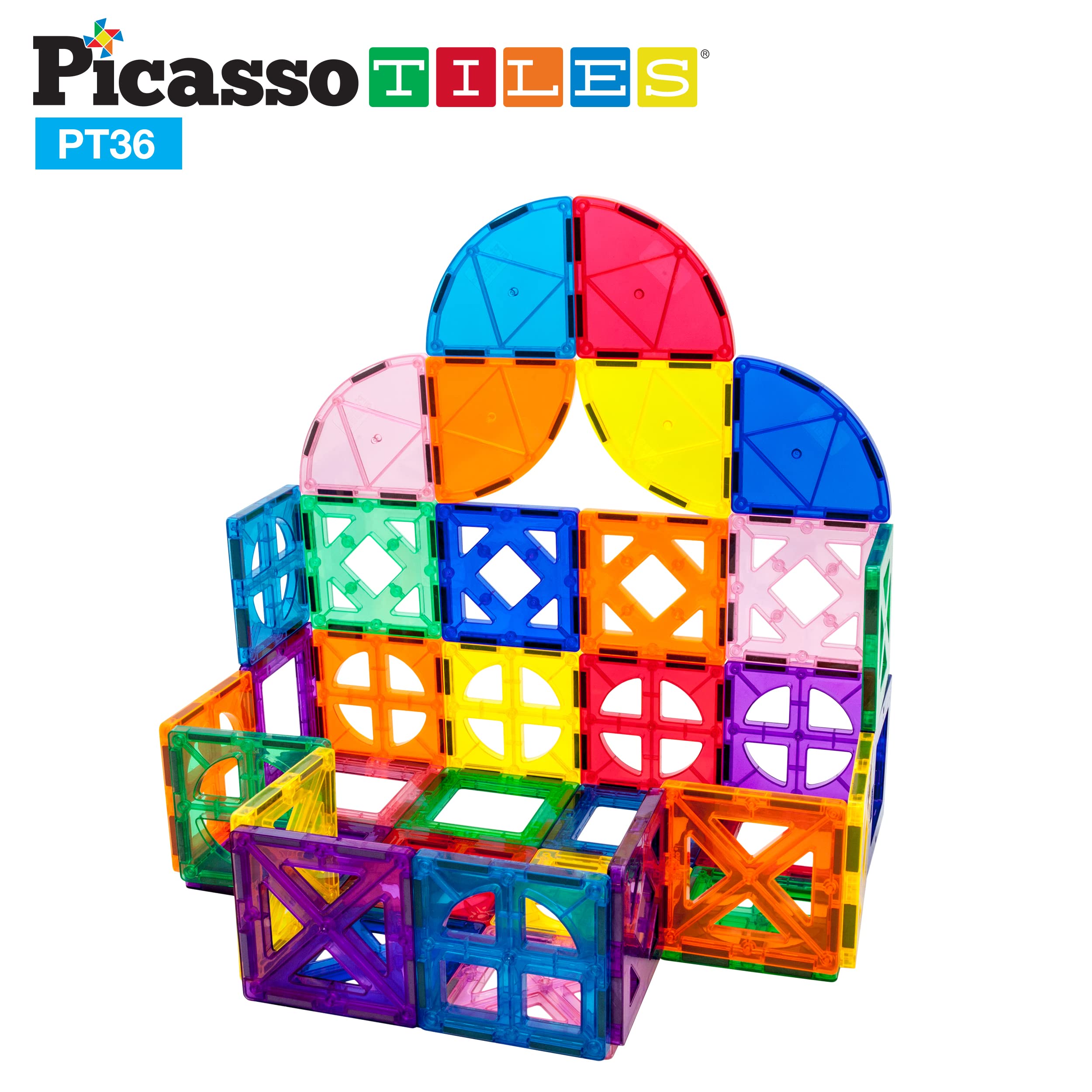 Foto 6 pulgar | Bloques de Construcción Picassotiles Magnéticos-Venta Internacional