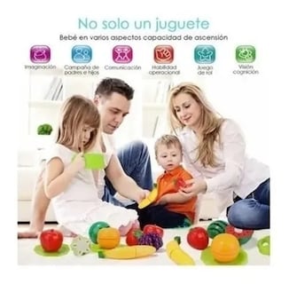 Foto 6 | Set de 29 Piezas para Cortar Frutas y Verduras para Niños - Venta Internacional