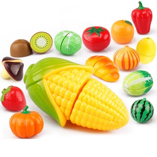 Foto 7 | Set de 29 Piezas para Cortar Frutas y Verduras para Niños - Venta Internacional