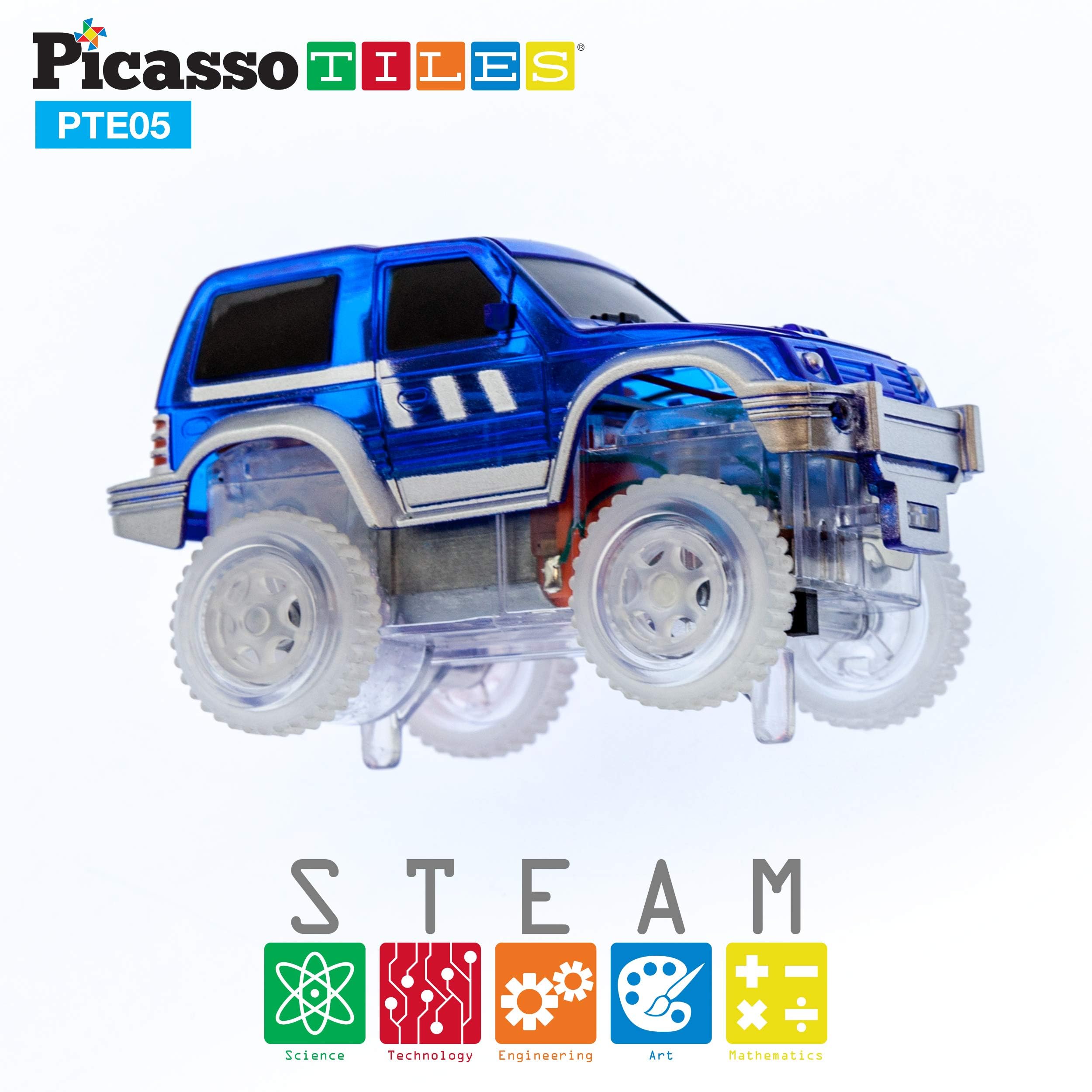Foto 3 pulgar | Juego De Coches De Juguete Picassotiles Magnéticos, 2 Piezas, Para Niños De Más De 3 Años - Venta Internacional.