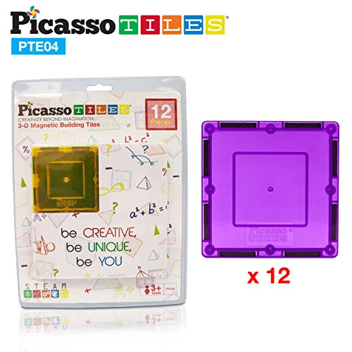 Foto 3 pulgar | Juego De Bloques De Construcción Magnéticos Picassotiles Pte04, 12 Piezas - Venta Internacional.