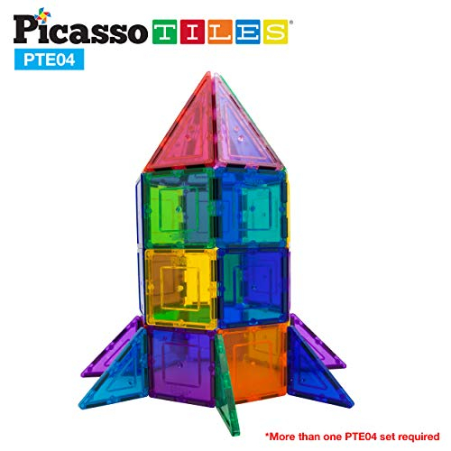 Foto 4 pulgar | Juego De Bloques De Construcción Magnéticos Picassotiles Pte04, 12 Piezas - Venta Internacional.