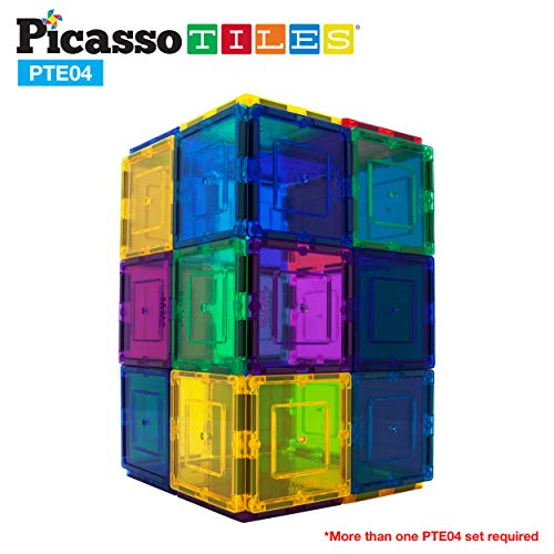 Foto 5 | Juego De Bloques De Construcción Magnéticos Picassotiles Pte04, 12 Piezas - Venta Internacional.