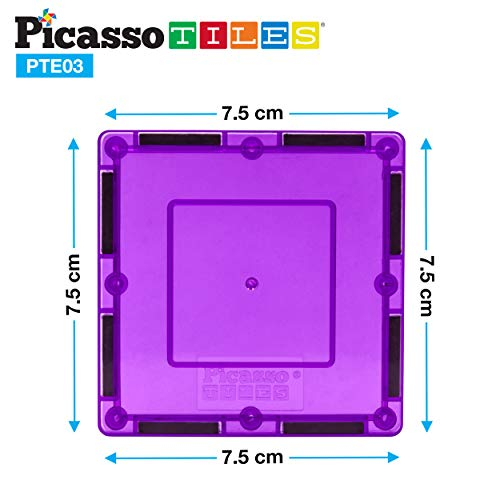 Foto 8 pulgar | Juego De Bloques De Construcción Magnéticos Picassotiles Pte04, 12 Piezas - Venta Internacional.