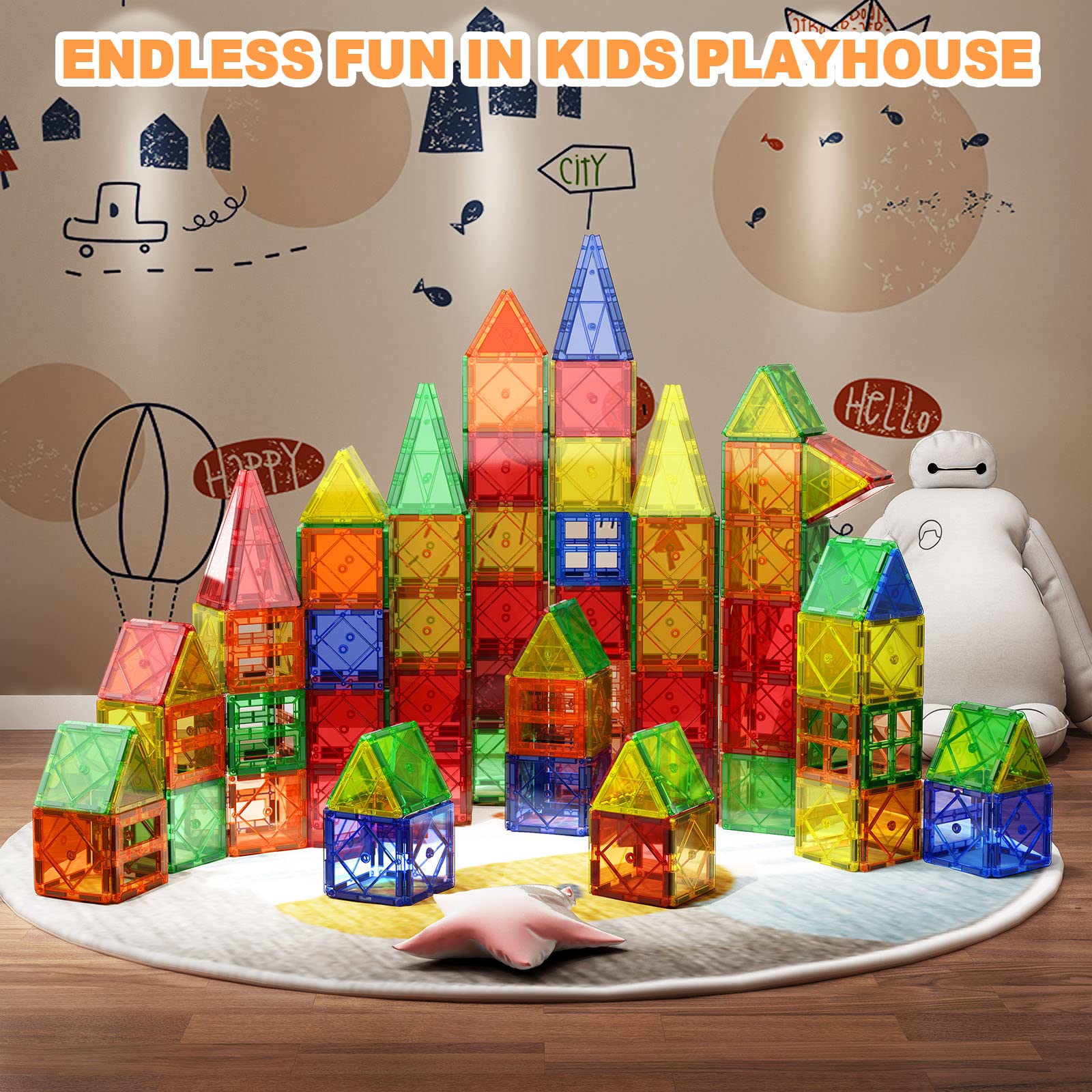 Foto 8 pulgar | Juego De Azulejos Magnéticos Soyee Beginner Para Niños Pequeños - Venta Internacional.