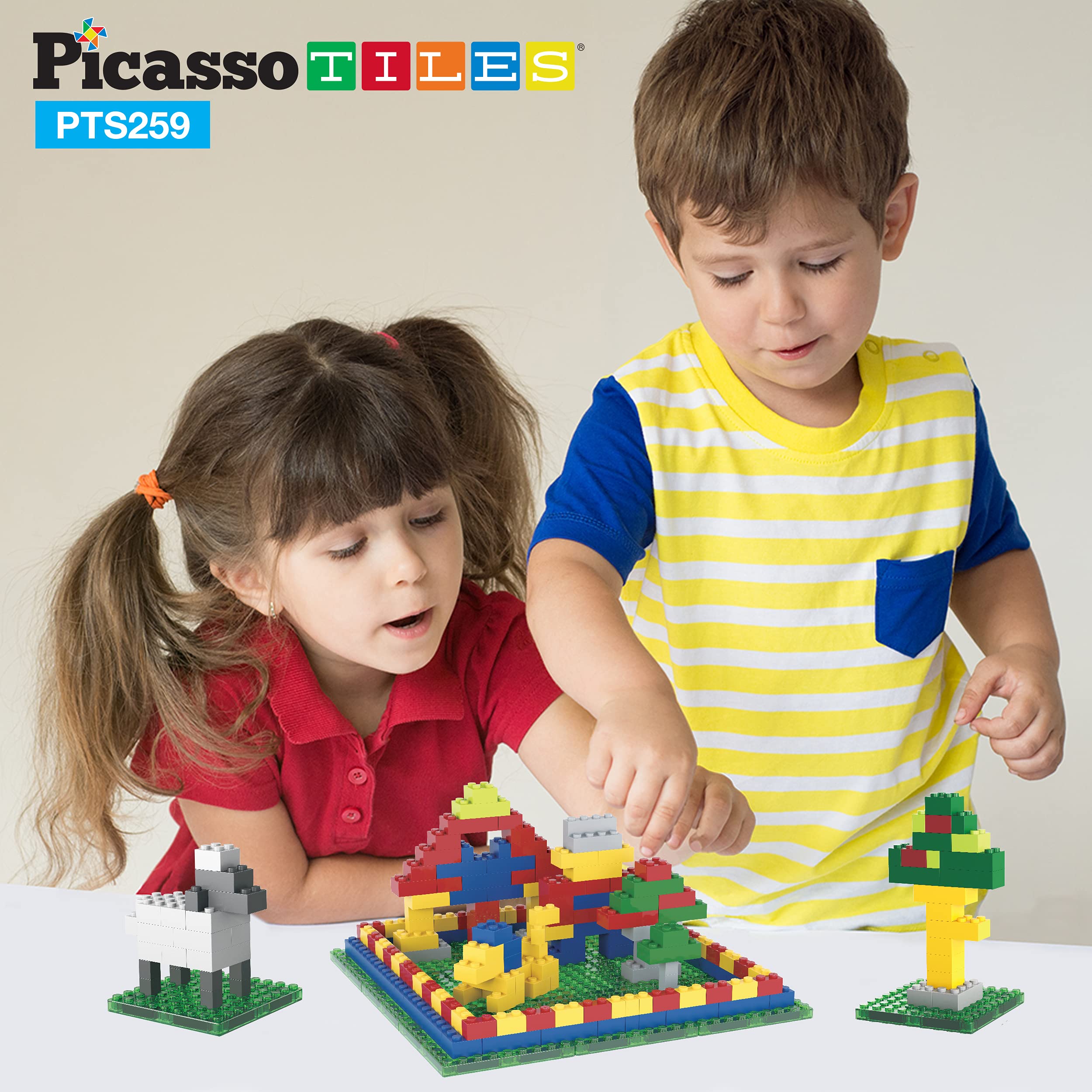 Foto 6 pulgar | Juego De Bloques De Construcción Magnéticos De Ladrillo, 259 Piezas, Picasso Tiles - Venta Internacional.