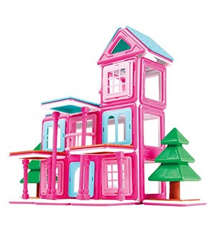 Foto 2 | Juguete De Construcción Magformers Sweet House 64 Piezas Rosa/morado 3+ - Venta Internacional.