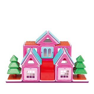 Foto 3 | Juguete De Construcción Magformers Sweet House 64 Piezas Rosa/morado 3+ - Venta Internacional.