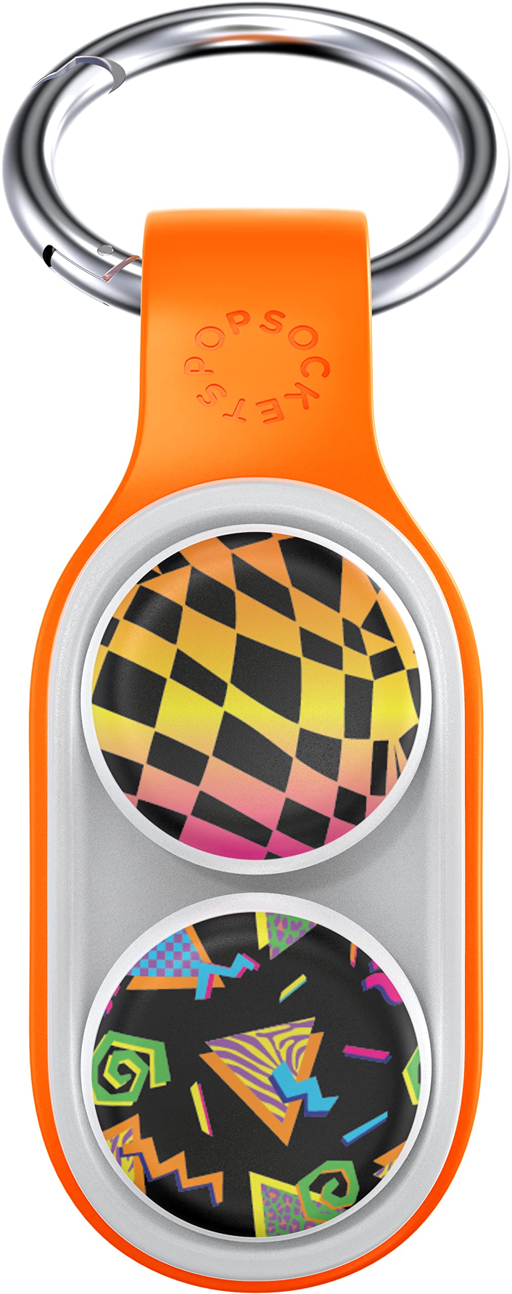 Peluche Popsockets Poppuck Trick Magnet, Naranja Neón - Venta Internacional.