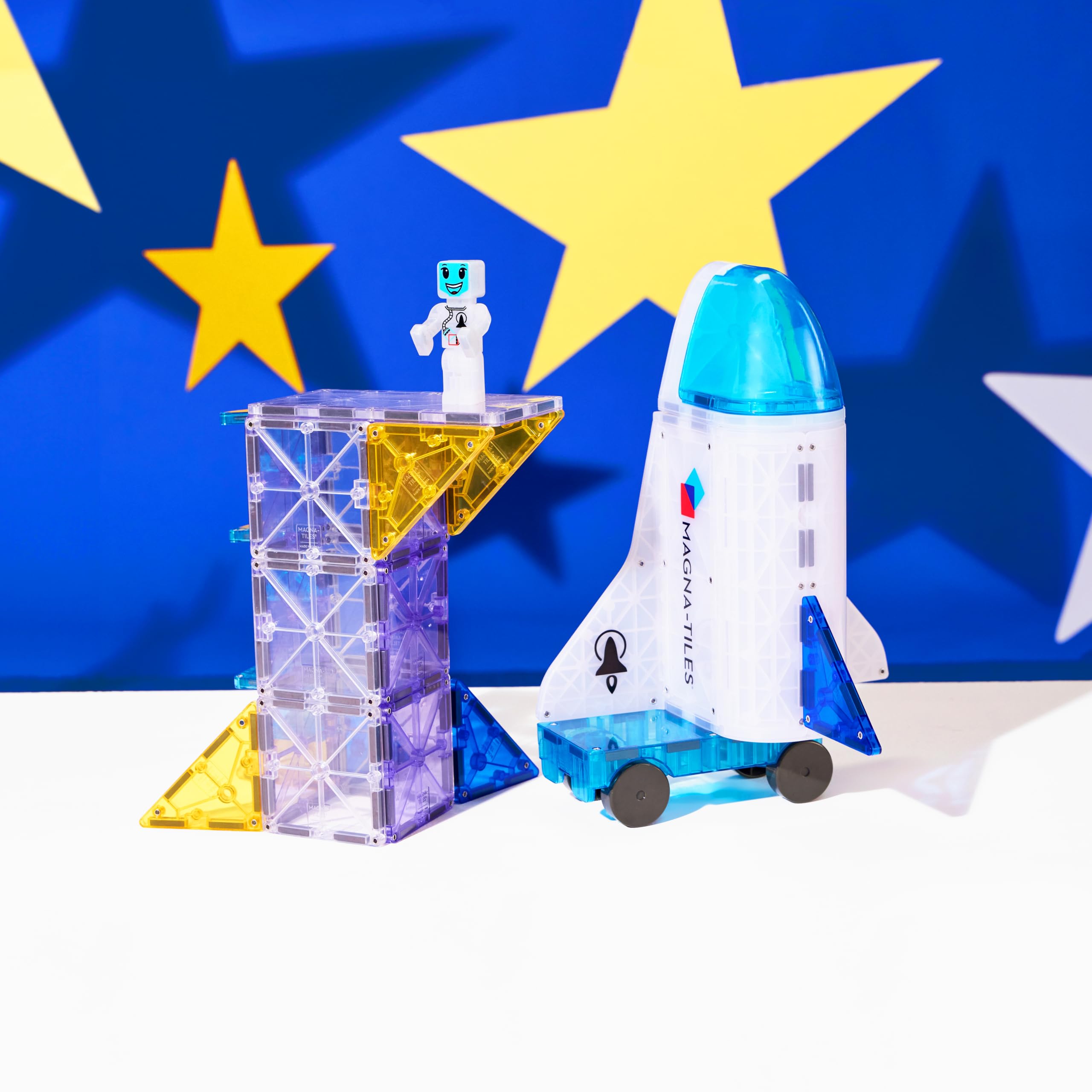 Foto 4 pulgar | Set De Construcción Magna-tiles Space, 32 Piezas, Magnético, Más De 3 Años - Venta Internacional.