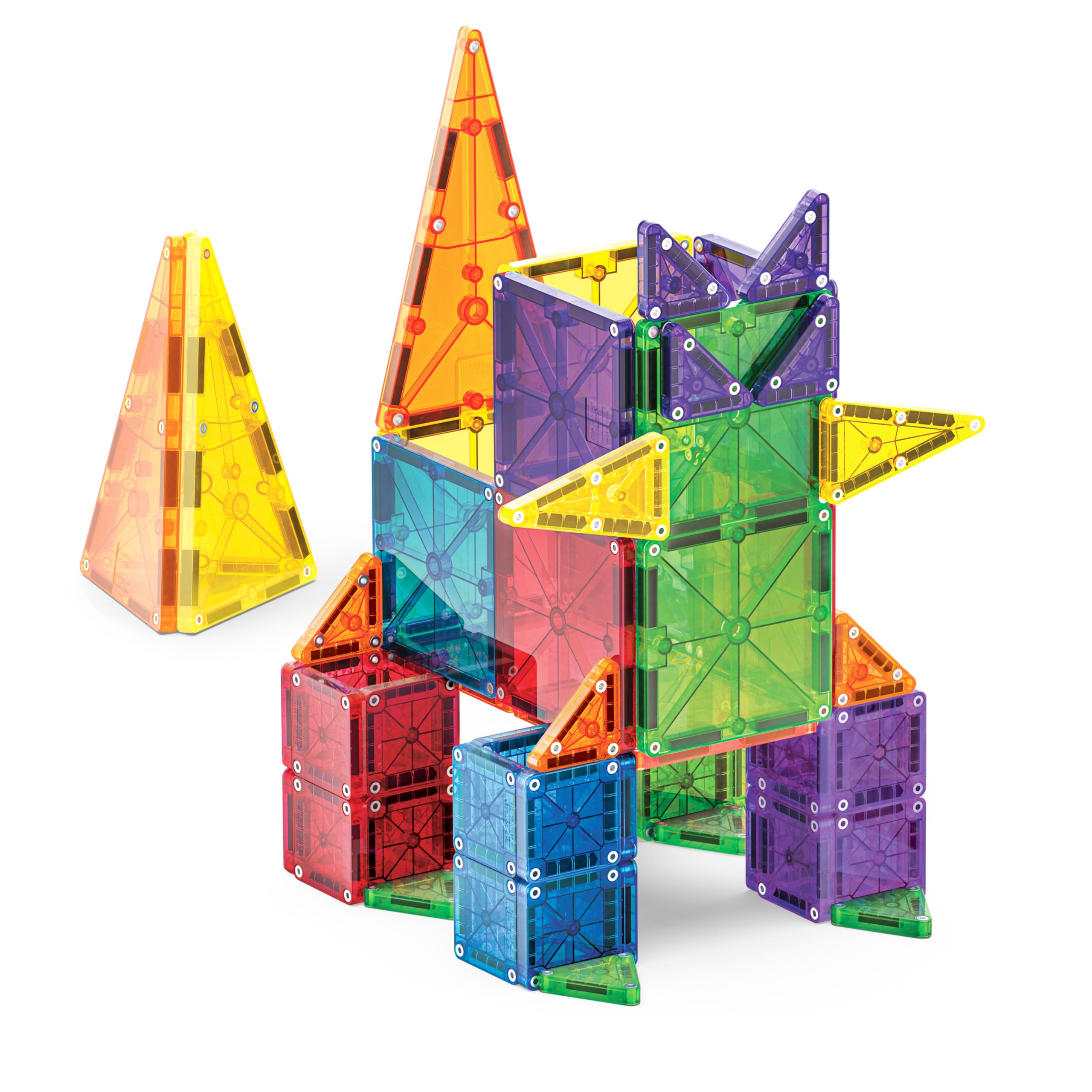 Foto 7 pulgar | Set De Construcción Magnético Magna-tiles Combo 62 Piezas - Venta Internacional.