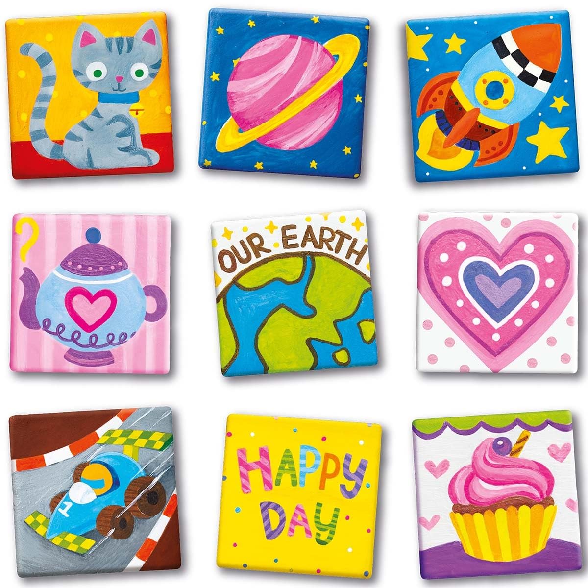 Foto 3 pulgar | Kit Art & Crafts, Miniazulejo Magnético De 4 M, Para Más De 8 Años - Venta Internacional.