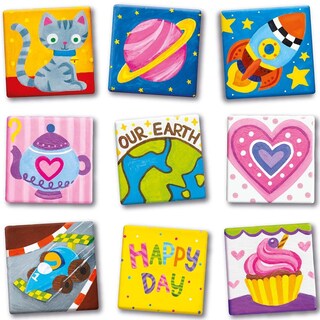 Foto 2 | Kit Art & Crafts, Miniazulejo Magnético De 4 M, Para Más De 8 Años - Venta Internacional.