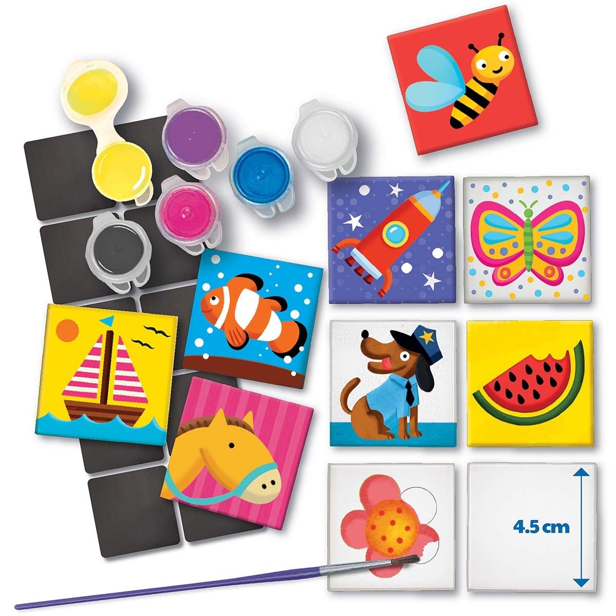 Foto 5 pulgar | Kit Art & Crafts, Miniazulejo Magnético De 4 M, Para Más De 8 Años - Venta Internacional.