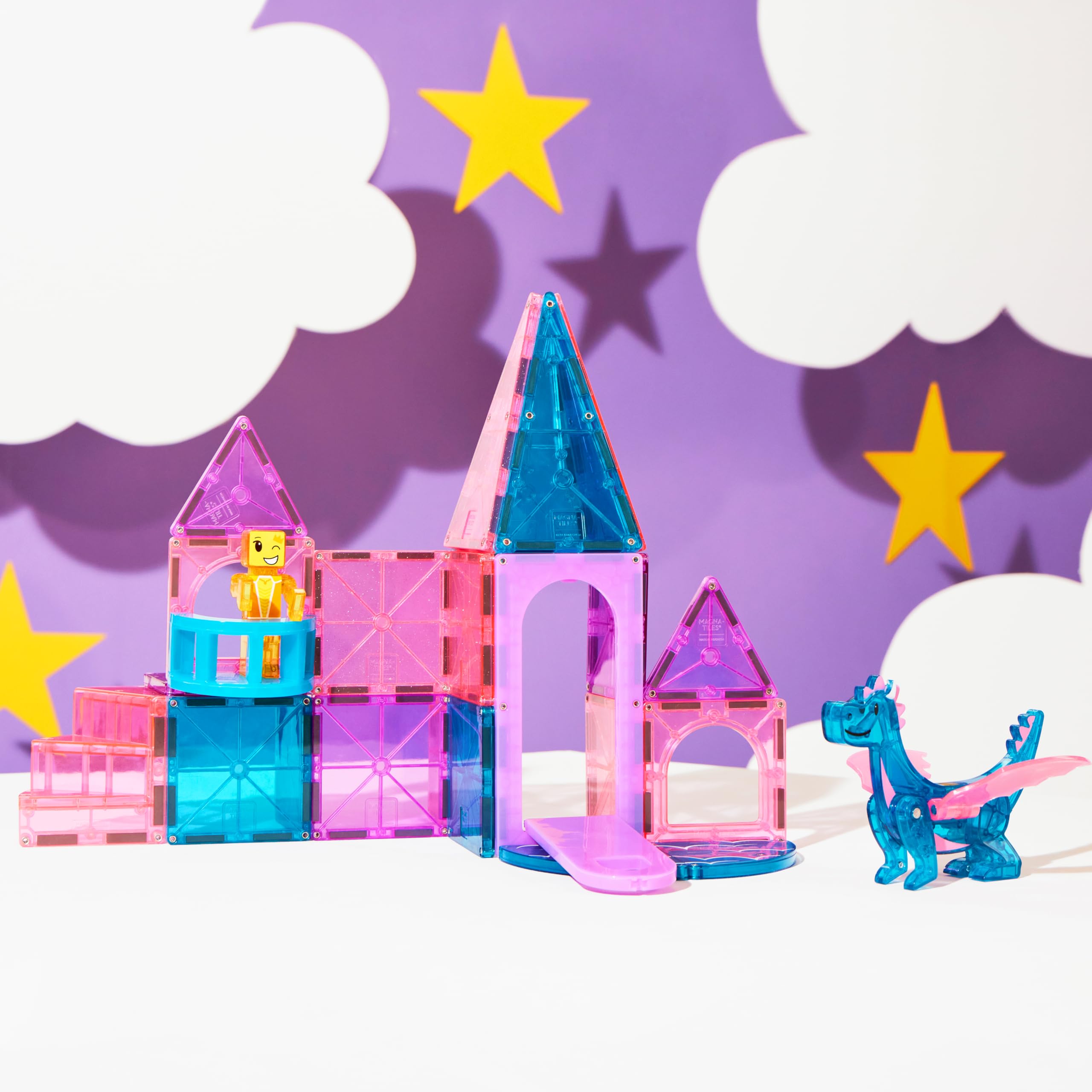 Foto 4 pulgar | Set De Construcción Magna-tiles Castle Magnetic 3+ De 25 Piezas - Venta Internacional.