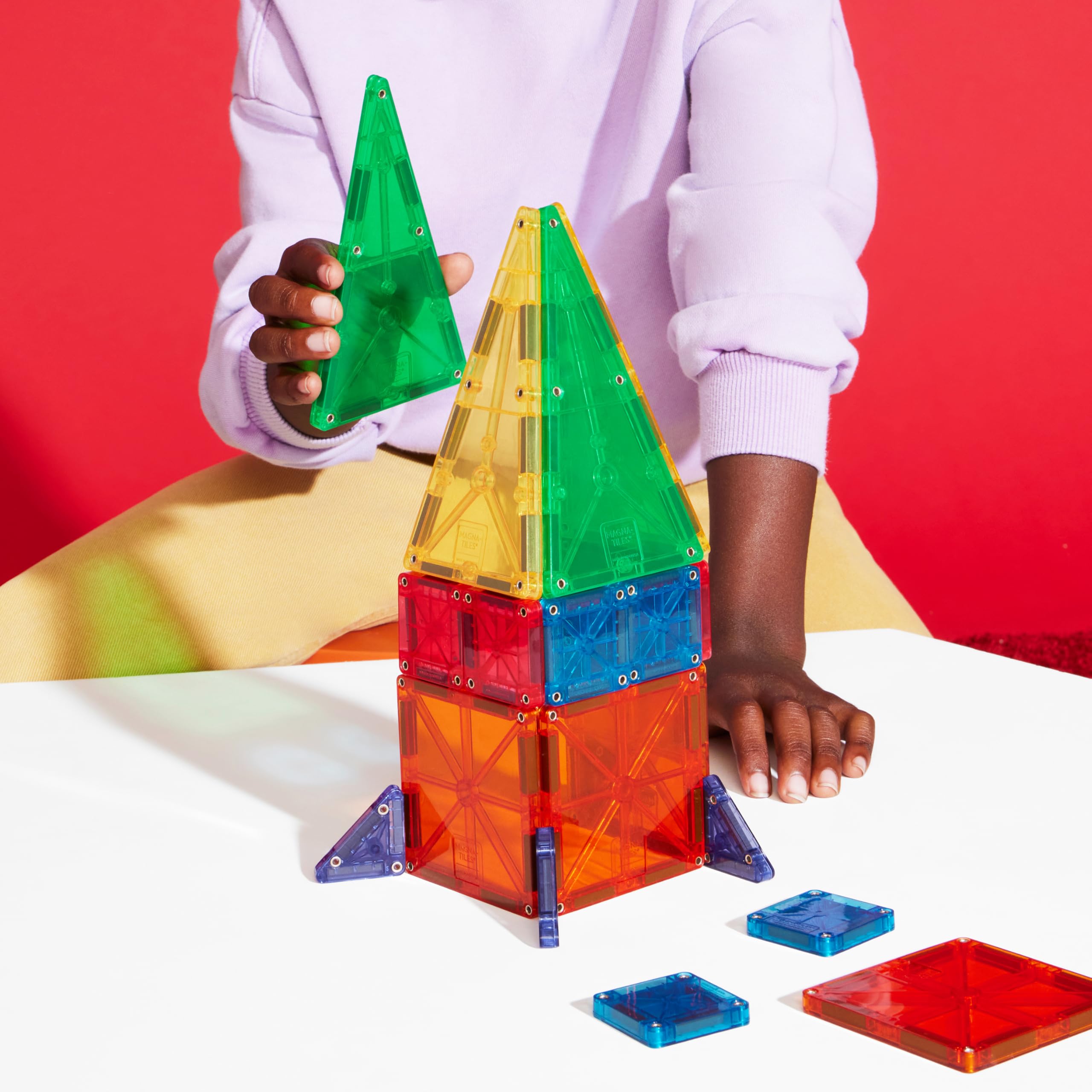 Foto 4 pulgar | Set De Construcción Magnética Magna-tiles Combo De 20 Piezas - Venta Internacional.
