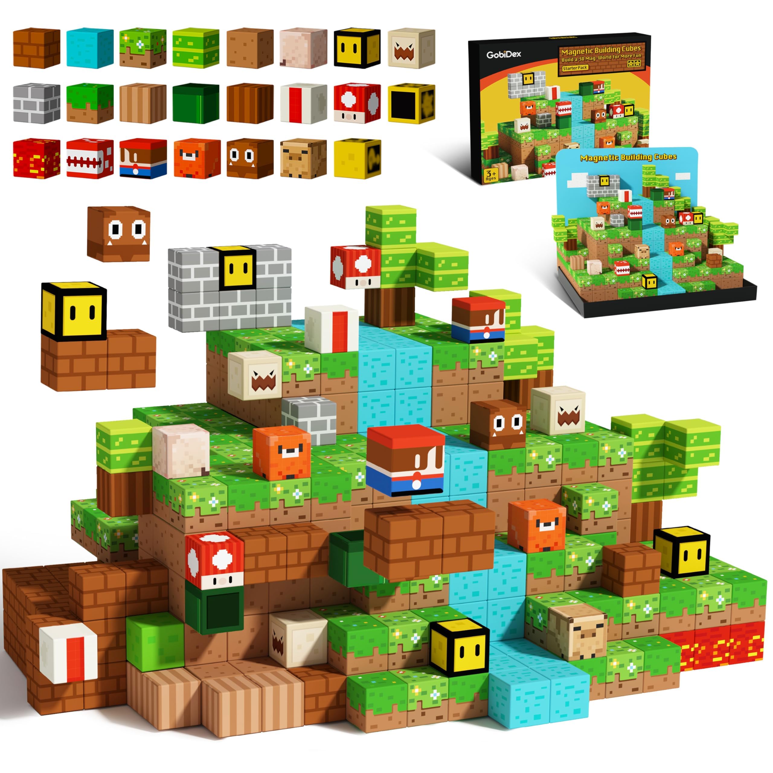 Foto 2 pulgar | Bloques Magnéticos Gobidex Magwonder, Juguetes De Construcción Para Niños De Más De 3 Años - Venta Internacional.