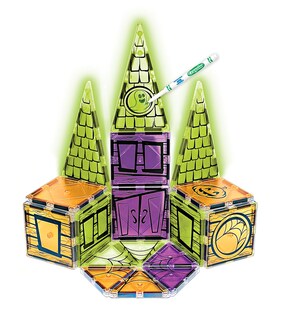 Foto 2 | Set De Azulejos Magnéticos Createon Crayola Halloween Glow Doodle - Venta Internacional.