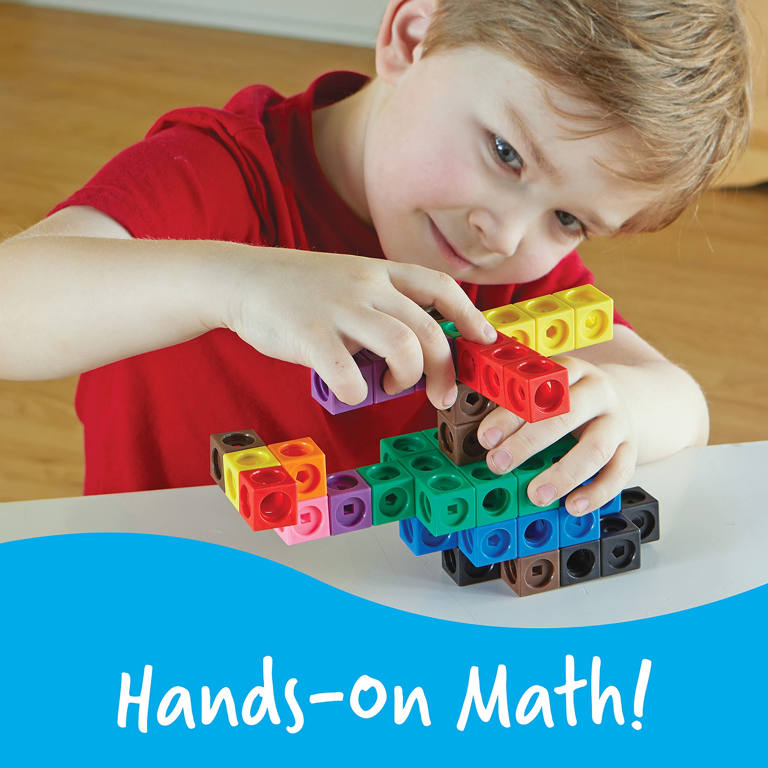 Foto 4 pulgar | Juego De 200 Unidades De Mathlink Cubes Big Builders Con Guía De Actividades - Venta Internacional.