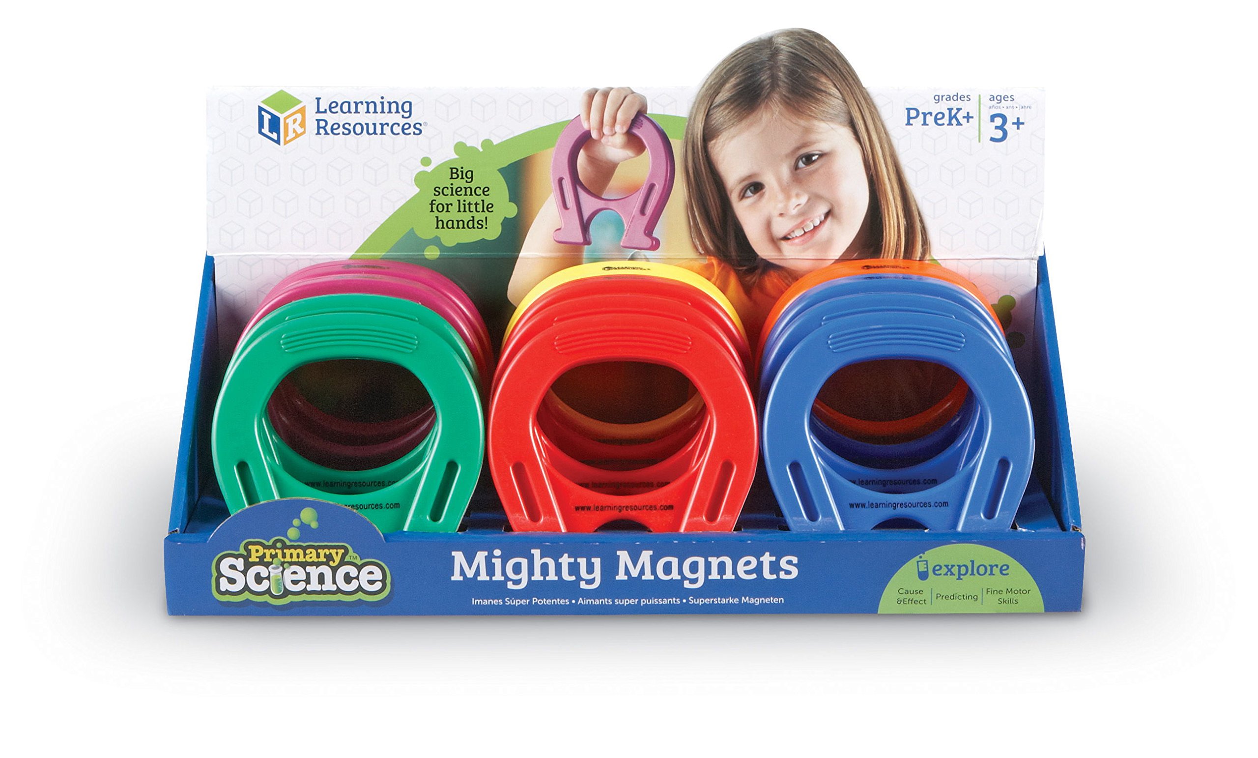 Foto 3 pulgar | Juego De Imanes Learning Resources Con Forma De Herradura, 12 Piezas - Venta Internacional.