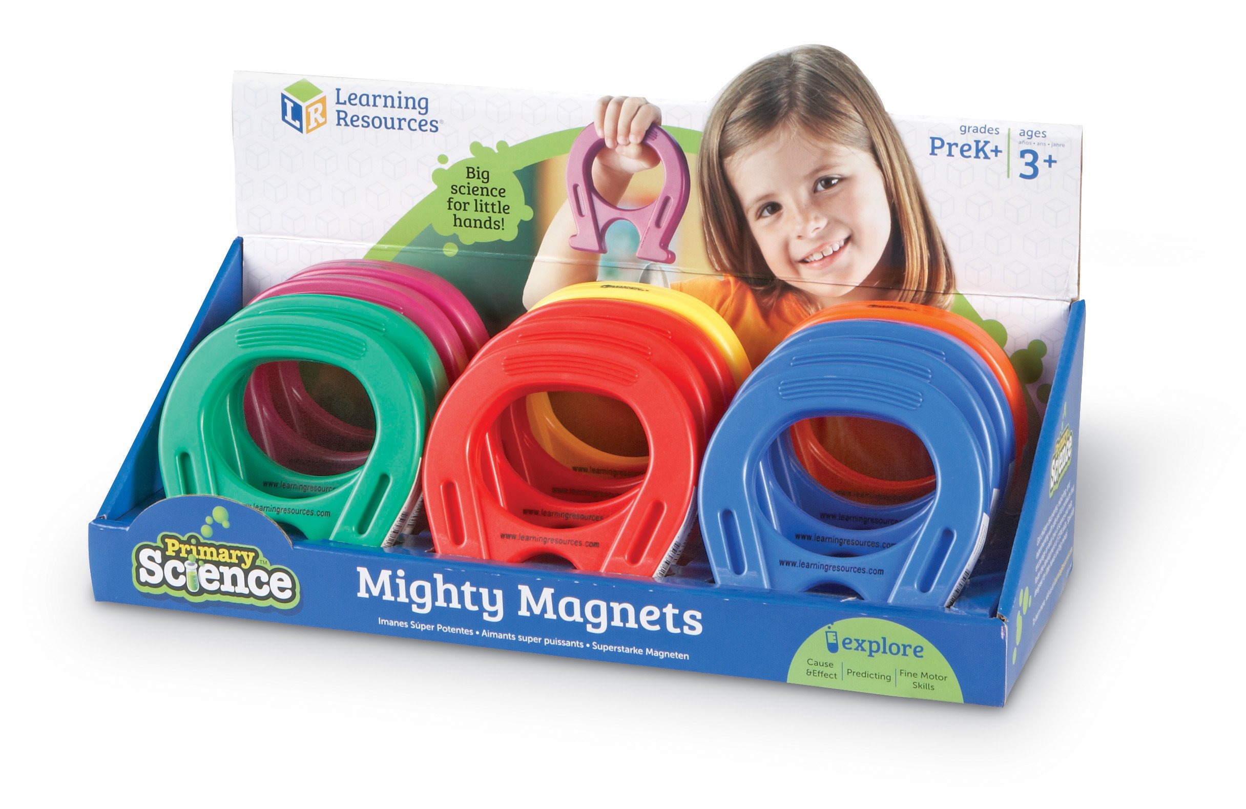 Foto 4 pulgar | Juego De Imanes Learning Resources Con Forma De Herradura, 12 Piezas - Venta Internacional.