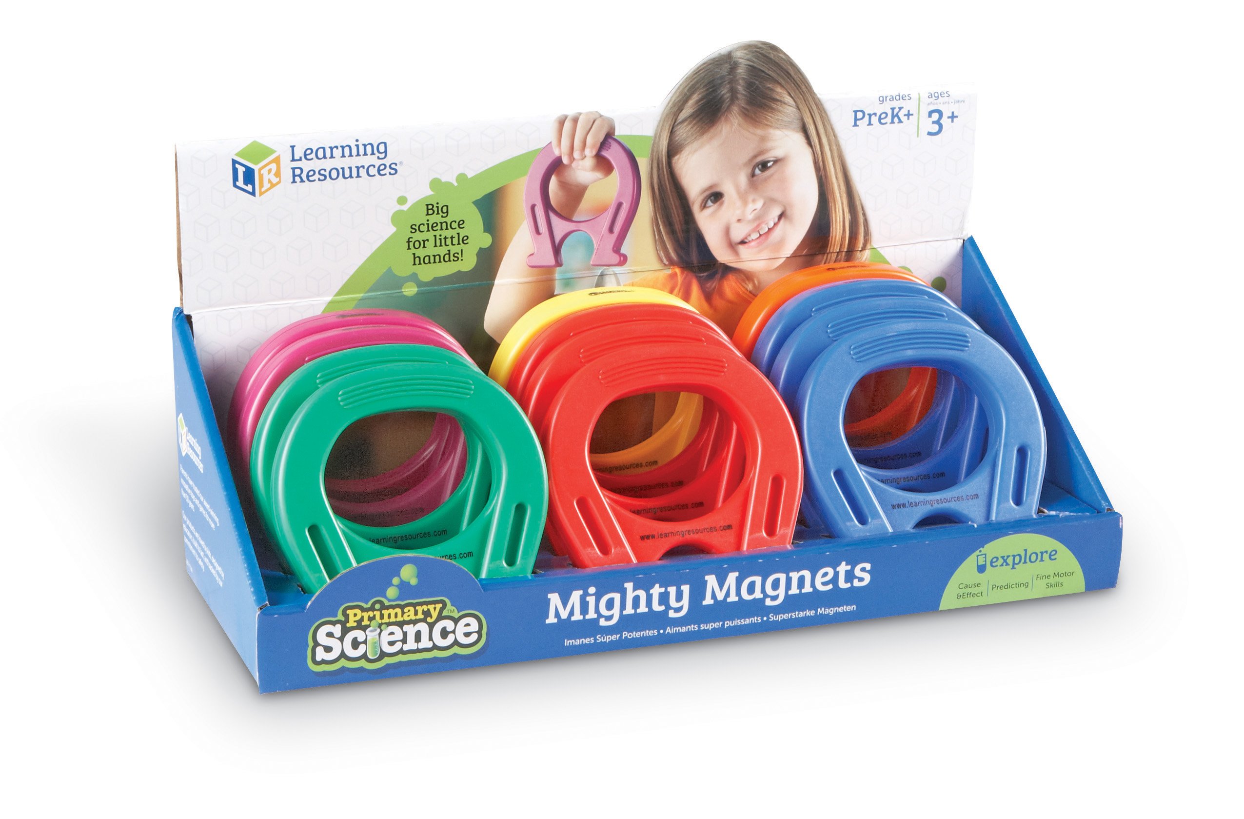 Foto 5 pulgar | Juego De Imanes Learning Resources Con Forma De Herradura, 12 Piezas - Venta Internacional.